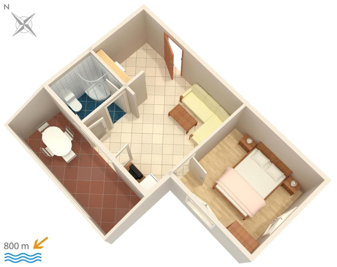 Apartments And Rooms With Parking Space Njivice, Krk - 5458 Zewnętrze zdjęcie
