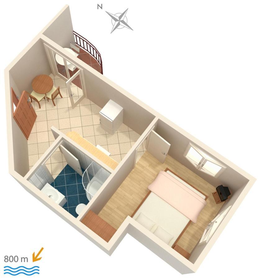 Apartments And Rooms With Parking Space Njivice, Krk - 5458 Zewnętrze zdjęcie