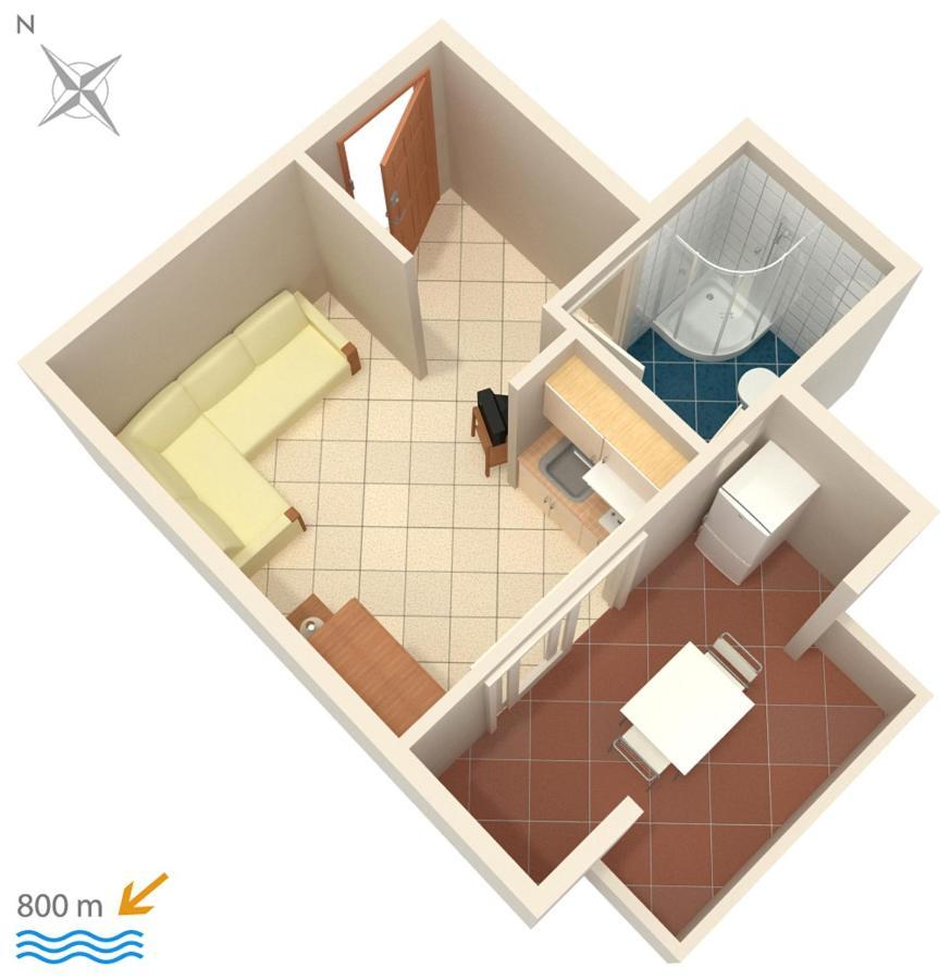 Apartments And Rooms With Parking Space Njivice, Krk - 5458 Zewnętrze zdjęcie