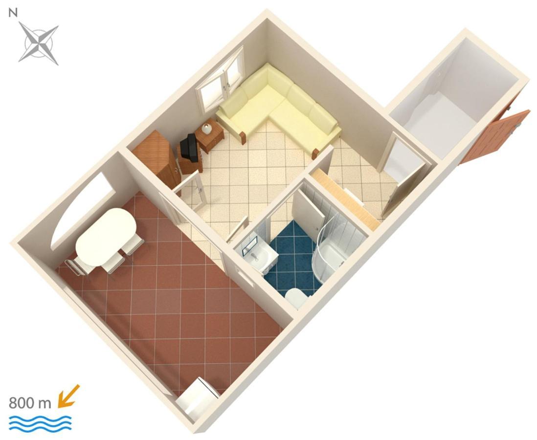 Apartments And Rooms With Parking Space Njivice, Krk - 5458 Zewnętrze zdjęcie